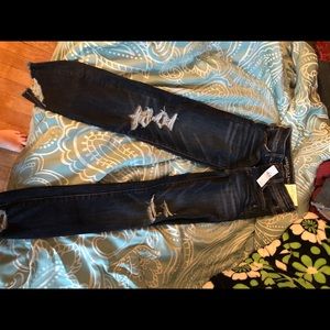 High rise jegging crop, size 00 from AE